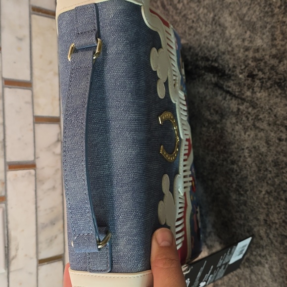 Disney Loungefly Mickey And Minnie Mouse Western Purse - Picture 11 of 13